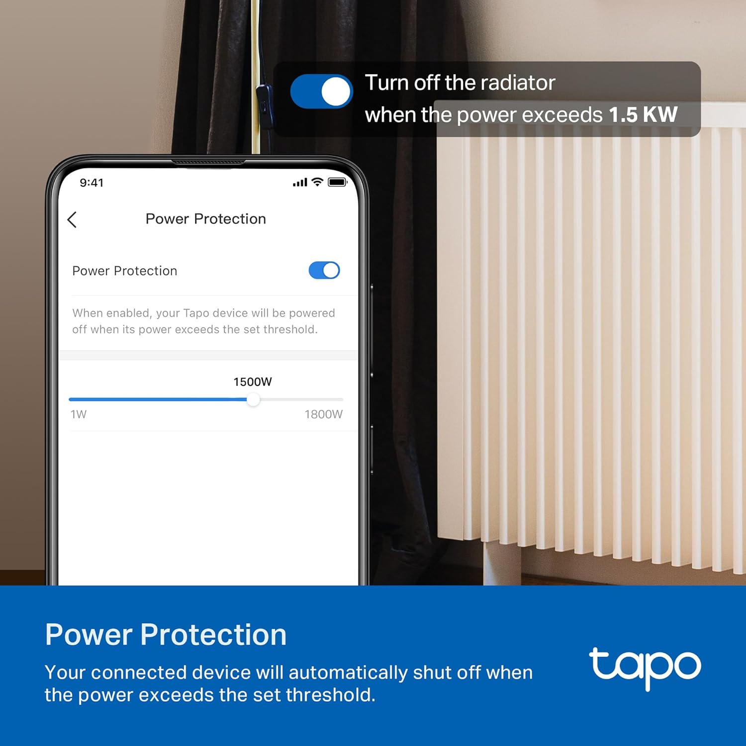 TP-Link Tapo Smart Plug Mini, Matter Compatible, Compatible with Alexa, Google Home & Samsung SmartThings, Energy Monitoring, 15A, UL Certified, 2.4G Wi-Fi Only, Tapo P110M(2-Pack) - Image 7