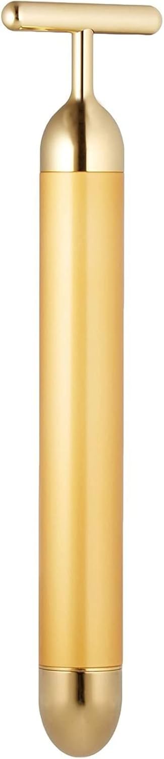Angel Kiss Beauty Bar Energy Face Massager – 24k Golden T-Shape Pulse Electric Vibration Facial Self Skin Care Tool – Birthday Valentines Day Christmas Gifts for Her, Mom Angel Kiss Beauty Bar Energy Face Massager – 24k Golden T-Shape Pulse Electric Vibration Facial Self Skin Care Tool – Birthday Valentines Day Christmas Gifts for Her, Mom