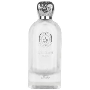 Maison Alhambra Delilah Blanc – Citrus, Amber, Floral, Musky – Eau de Parfum Spray Long-Lasting Fragrance for Women, 3.4 Ounce / 100 ml