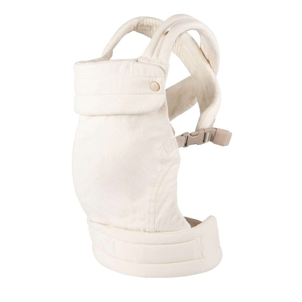Ergonomic Baby Carrier Newborn to Toddler, Lightweight & Breathable Cotton Infant Carrier for Hands Free Comfort (Off White) Ergonomic Baby Carrier Newborn to Toddler, Lightweight & Breathable Cotton Infant Carrier for Hands Free Comfort (Off White)