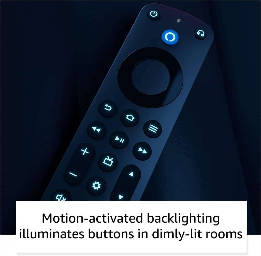 Amazon Fire TV Alexa Voice Remote Pro (newest model) with remote finder, TV controls, and backlit buttons - Image 4