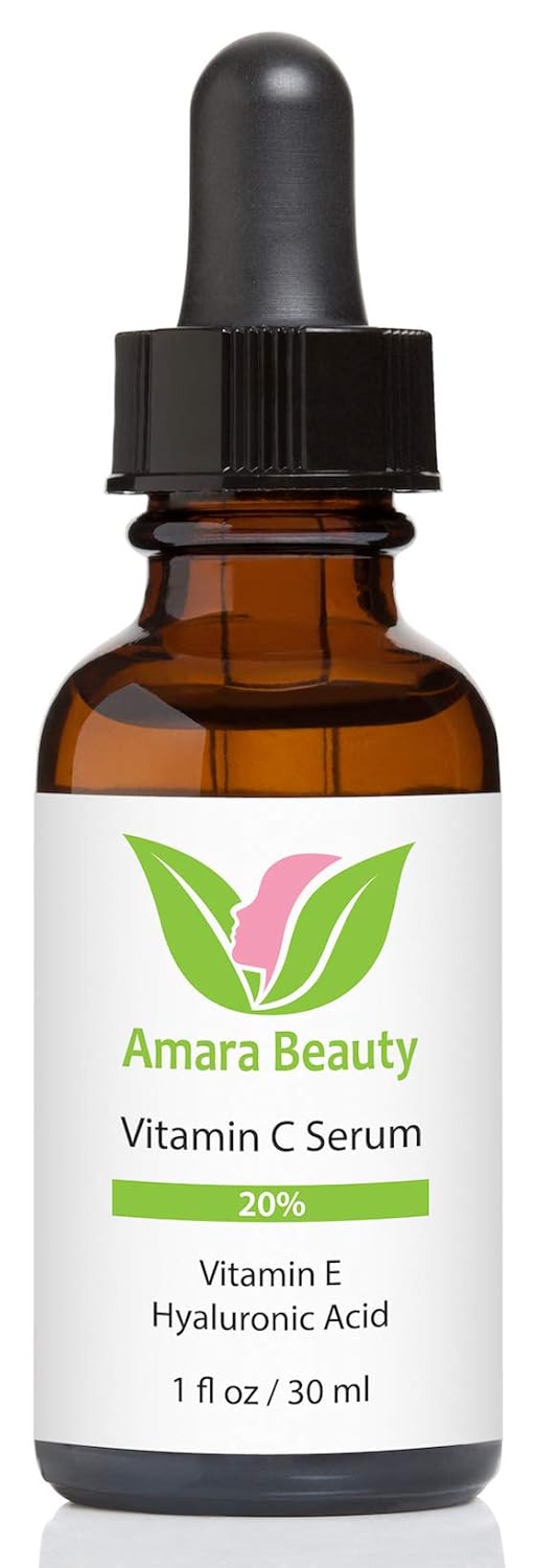 Vitamin C Serum for Face 20% with Hyaluronic Acid & Vitamin E, 1 fl. oz. - Image 3