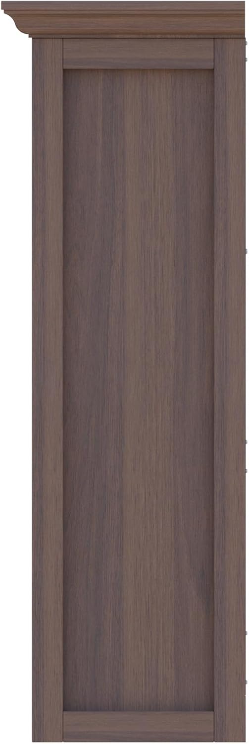 OSCHF Cube Shelf Bookcase with Base - Wooden 3 Tiers Floor Standing Low Storage Cabinet for Home and Office, 12-Cube Lattice Bookshelf, Walnut - Image 8