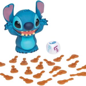 Laughing Stitch Dice Games – Family Games, Kids Games, Travel Games, Dice Set, Disney Stitch Toys, Make Sure to Pass Stitch Fast, Family Games for Kids and Adults, Multi-Player, Ages 6+