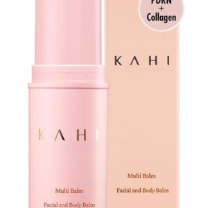 KAHI Wrinkle Bounce Multi Balm Stick | PDRN Collagen Wrinkle Stick | Korean Skin Care |All-in-One Hydrating Lip Balm Eye Cream Neck Cream Make Up Base & Face Mist Moisture Balm