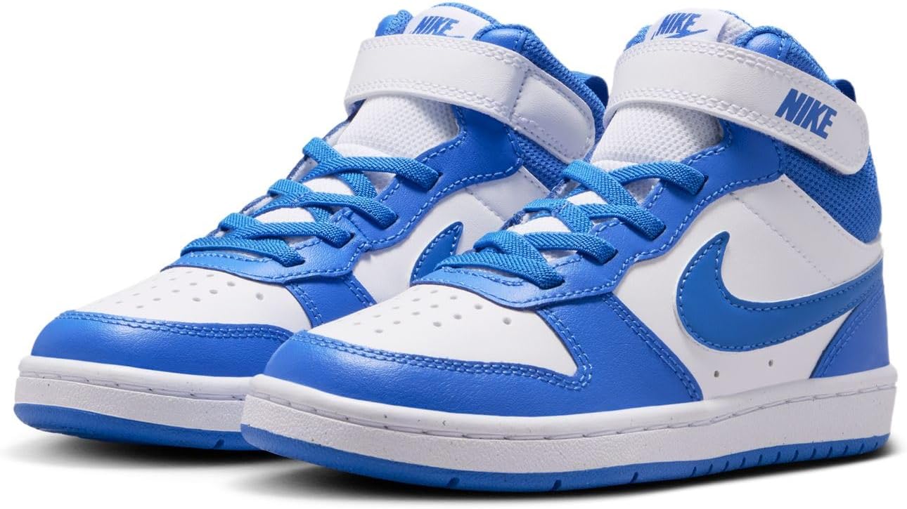 Nike Unisex Kids' Court Borough Mid 2 Shoes - Boys Girls Toddlers & Baby Sneakers - Image 5
