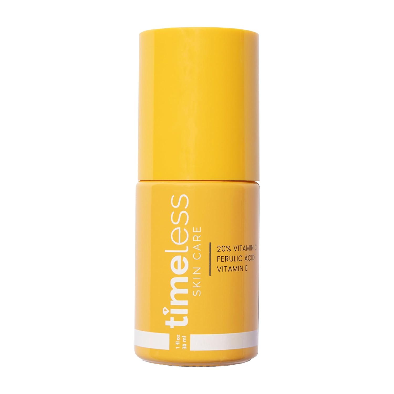 Timeless Skin Care Vitamin C Serum with Vitamin E & Ferulic Acid – Brightening Serum – for Oily & Dry Skin – Fragrance-Free – 1 oz Timeless Skin Care Vitamin C Serum with Vitamin E & Ferulic Acid – Brightening Serum – for Oily & Dry Skin – Fragrance-Free – 1 oz