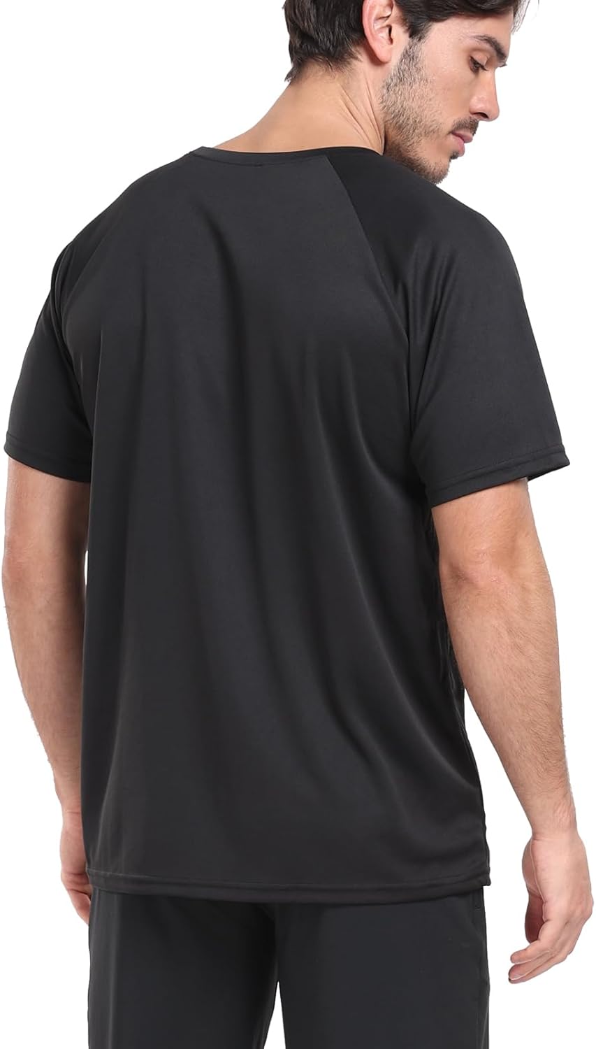 HovSiyla 1/5 Pack Running Shirts Men Sport Tops Dry Fit Gym Wicking Athletic T Shirts Breathable Cool Workout Shirts - Image 2