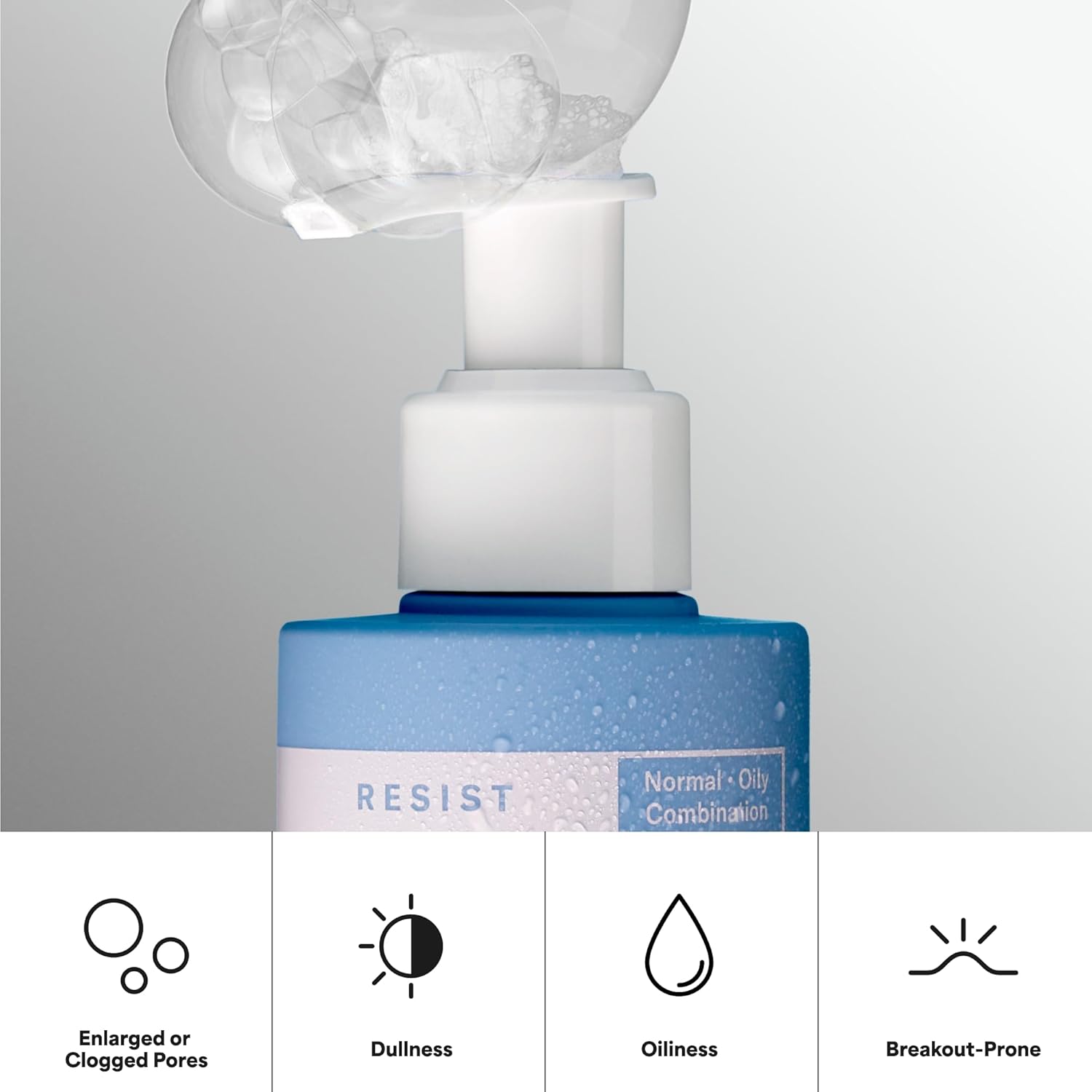 Paula's Choice RESIST Perfectly Balanced Foaming Facial Cleanser, Face Cleanser with Hyaluronic Acid & Aloe, Anti-Aging Face Wash, Large Pores & Oily Skin, Fragrance-Free - Image 5