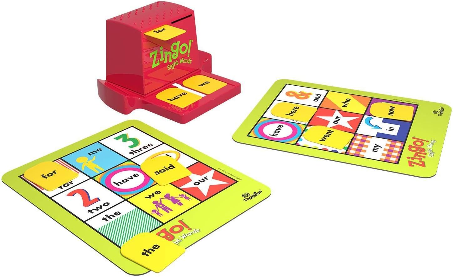 ThinkFun Zingo Sight Words Award Winning Early Reading Game for Pre-K to 2nd Grade - Toy of the Year Finalist, A Fun and Educational Game Developed by Educators for Boys and Girls - Image 4