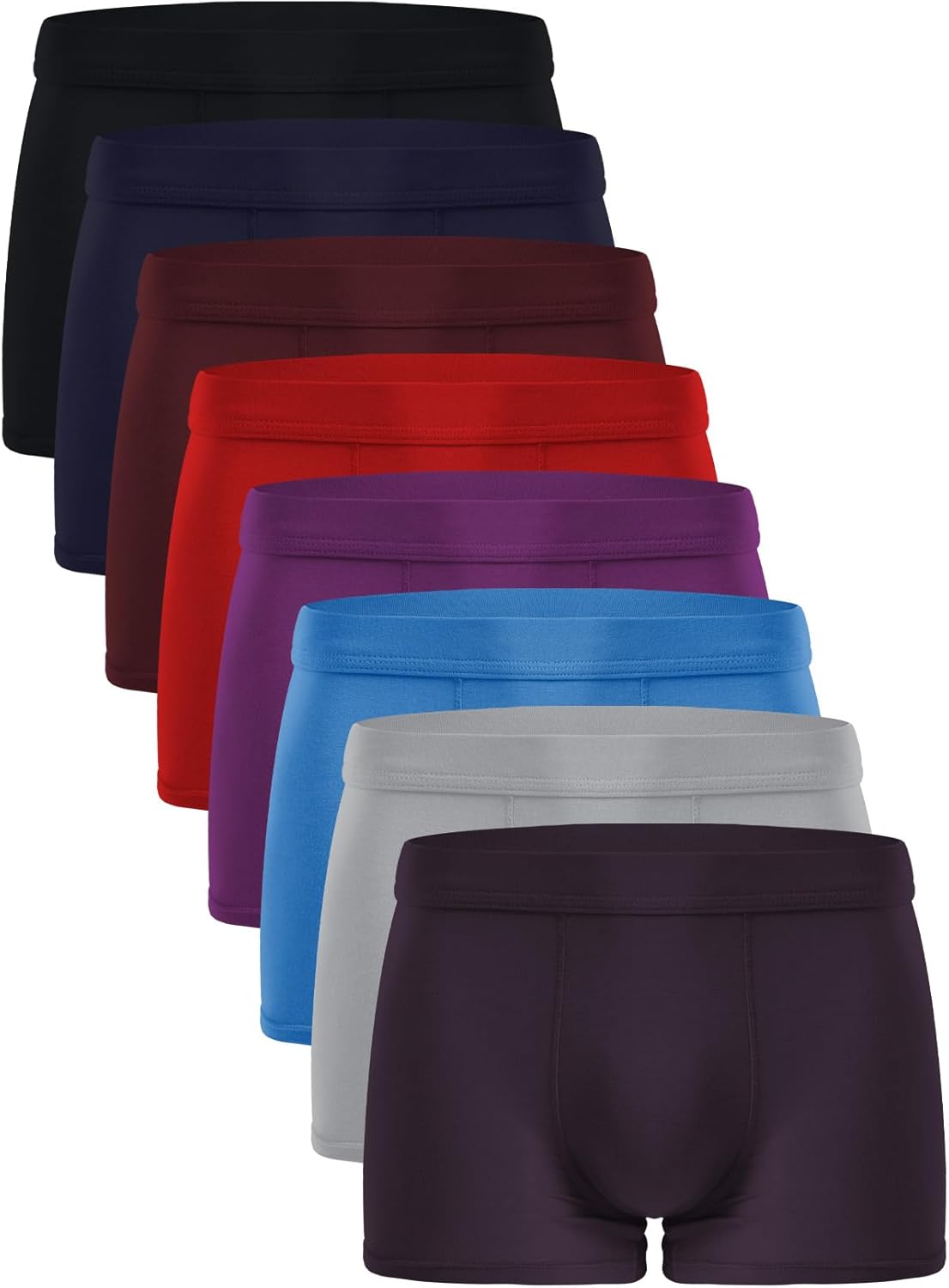 youlehe Men’s Underwear Soft Bamboo Viscose Boxer Briefs Stretch Trunks Pack youlehe Men’s Underwear Soft Bamboo Viscose Boxer Briefs Stretch Trunks Pack