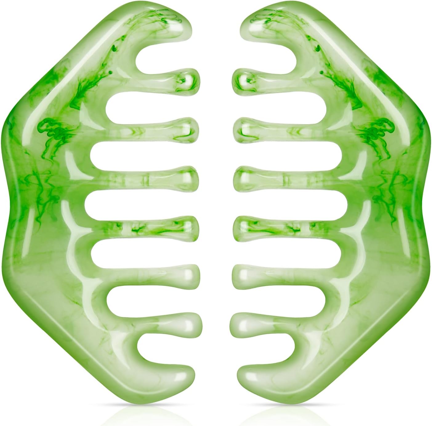Geiserailie 2 Pcs Jade Combs Esthetician Supplies Massage Stone Hair Gua Sha Scraping Scalp Comb Facial Massage Tool Handheld Head Tools Head Caring Therapy for Women(Elegant Style) Geiserailie 2 Pcs Jade Combs Esthetician Supplies Massage Stone Hair Gua Sha Scraping Scalp Comb Facial Massage Tool Handheld Head Tools Head Caring Therapy for Women(Elegant Style)