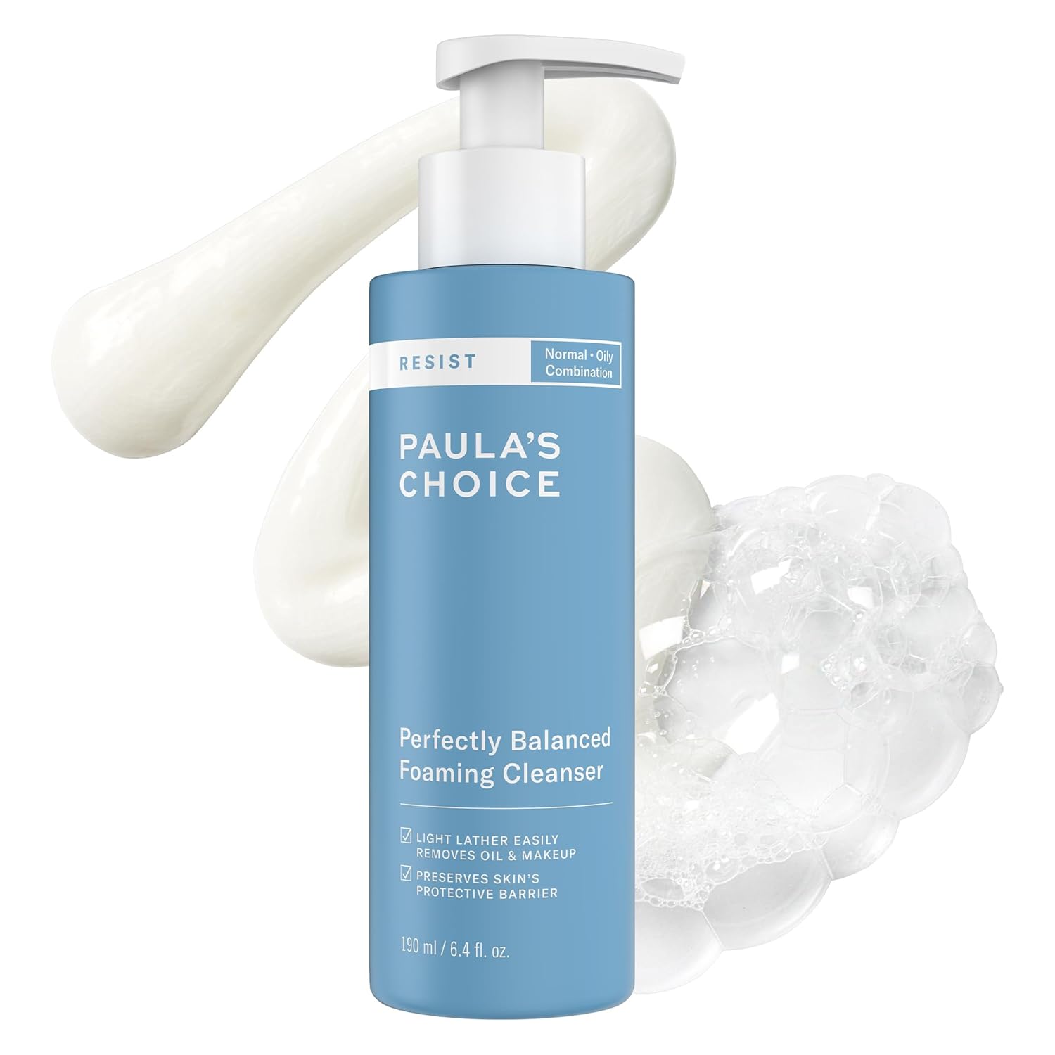 Paula’s Choice RESIST Perfectly Balanced Foaming Facial Cleanser, Face Cleanser with Hyaluronic Acid & Aloe, Anti-Aging Face Wash, Large Pores & Oily Skin, Fragrance-Free Paula’s Choice RESIST Perfectly Balanced Foaming Facial Cleanser, Face Cleanser with Hyaluronic Acid & Aloe, Anti-Aging Face Wash, Large Pores & Oily Skin, Fragrance-Free