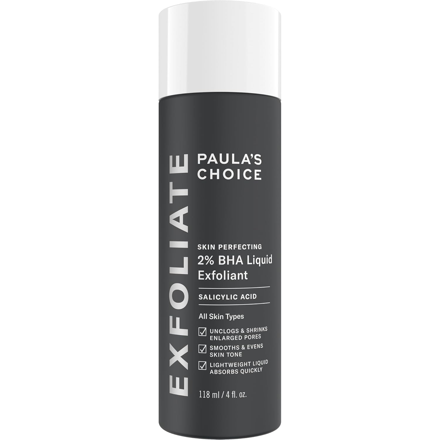 Paula’s Choice SKIN PERFECTING 2% BHA Liquid Exfoliant with Salicylic Acid, Facial Polish for Pores, Wrinkles & Fine Lines, Suitable for Blackhead-Prone Skin, Fragrance-Free Paula’s Choice SKIN PERFECTING 2% BHA Liquid Exfoliant with Salicylic Acid, Facial Polish for Pores, Wrinkles & Fine Lines, Suitable for Blackhead-Prone Skin, Fragrance-Free