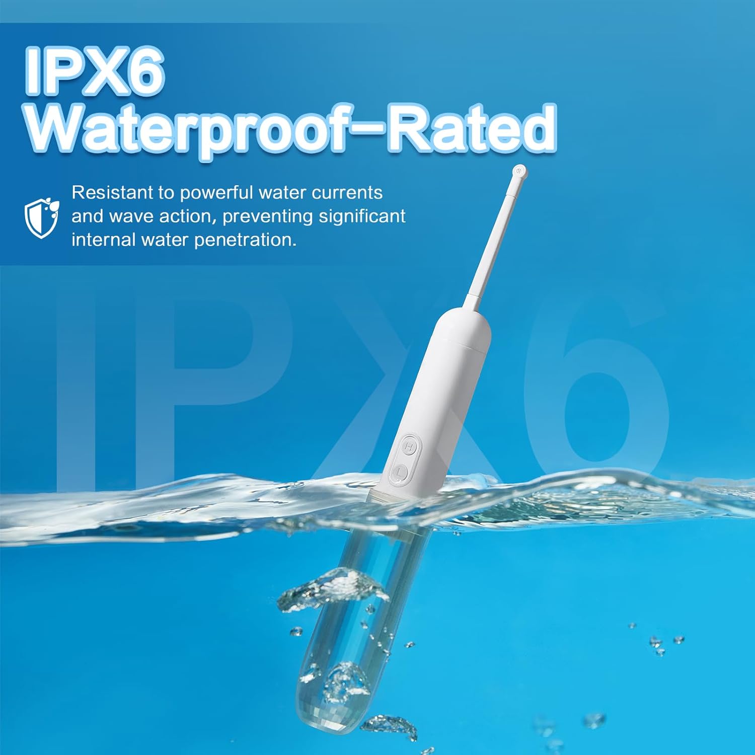 Portable Bidet for Travel 140mL Nozzle 180° Adjustment IPX6 Electric Handheld Bidet for Personal Hygiene Cleaning, Baby Wash, Postnatal Care, Perineal & Hemorrhoid Treatment(AM-US-NHJ001E) - Image 4