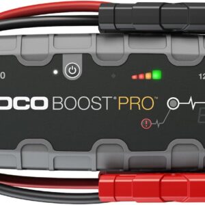 NOCO Boost GB150: 3000A UltraSafe Jump Starter – 12V Lithium Battery Booster Pack, Portable Jump Box, Power Bank & Jumper Cables – for 9.0L Gas and 7.0L Diesel Engines