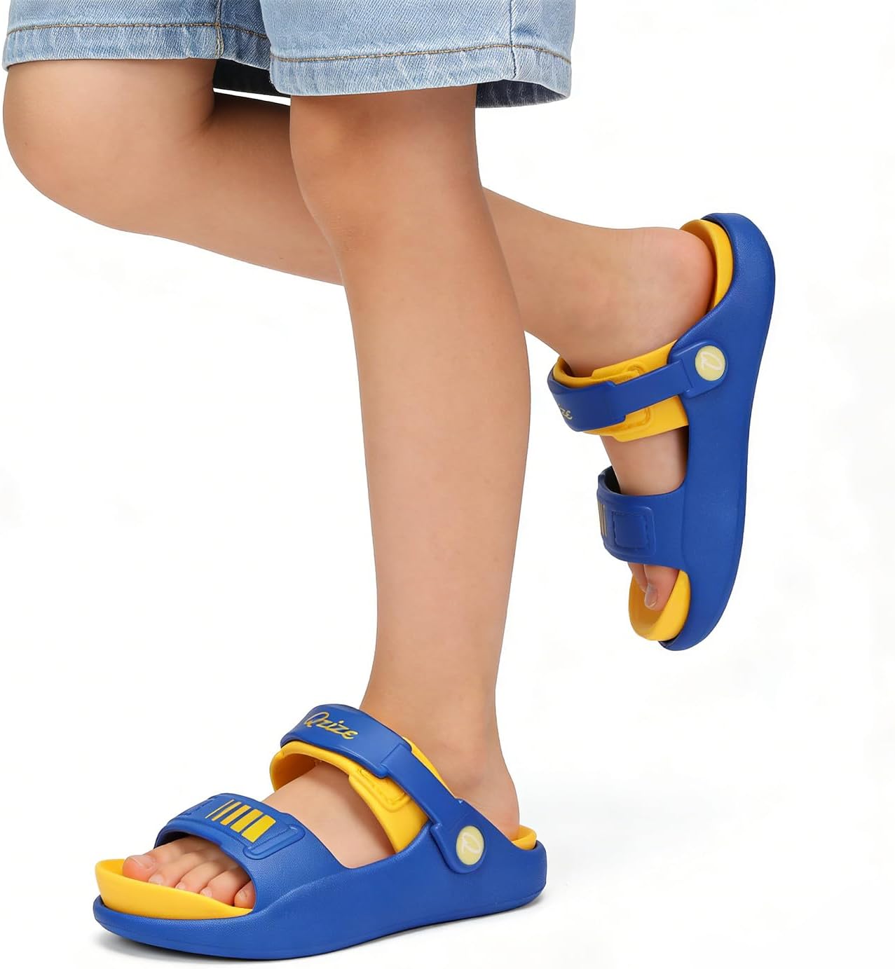 Toddler Sandals Boys Girls,Kids Slippers Comfort Open Toe Sandal Anti Slip Composite Bottom Outdoor Beach Summer Slides - Image 2