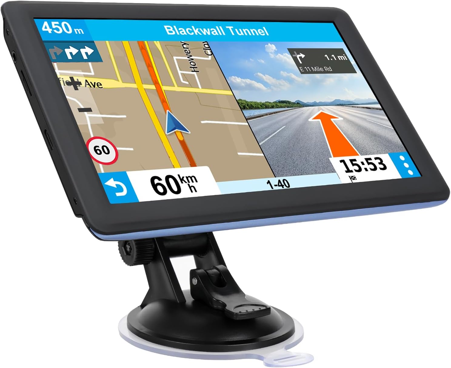 7″ GPS Navigator for Car Truck RV, Car GPS Navigation System with 2026 Maps, Lifetime Free Updates, Voice Guidance, Speed & Red-Light Camera Alerts, Custom Truck Routing (Blue) 7″ GPS Navigator for Car Truck RV, Car GPS Navigation System with 2026 Maps, Lifetime Free Updates, Voice Guidance, Speed & Red-Light Camera Alerts, Custom Truck Routing (Blue)