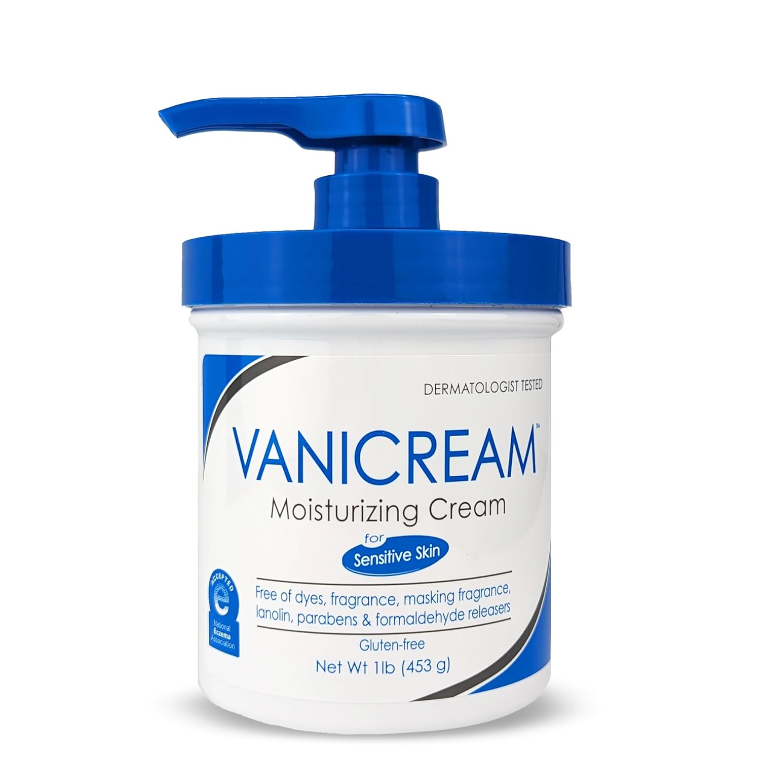 Moisturizing Cream, For Sensitive Skin, 1 lb (453 g), Vanicream Moisturizing Cream, For Sensitive Skin, 1 lb (453 g), Vanicream