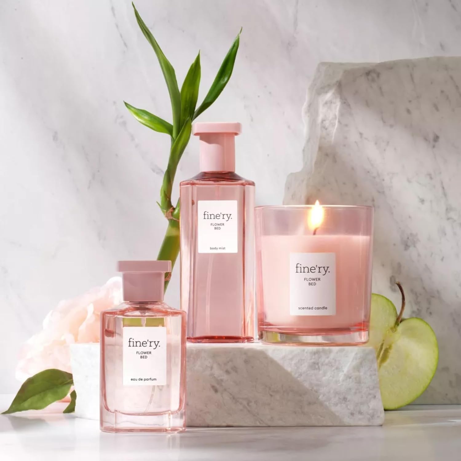 Fine'ry Flower Bed Peony Apple Eau de Parfum - Long-Lasting Perfume for Women - Lush Peony, Green Apple & Blooming Jasmine - Floral, Fresh, Full Size Hair & Body Fragrance, Gift for Her (60mL) - Image 6
