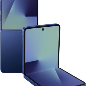 Samsung Galaxy Z Flip7 Cell Phone, 256GB AI Smartphone, Unlocked Android, high-res 50 MP Camera, Powerful Processor, Long Battery Life, 2025, US 1 Yr Manufacturer Warranty, Blue Shadow