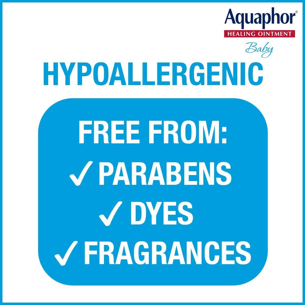 Aquaphor Baby Healing Ointment - Advance Therapy for Diaper Rash, Chapped Cheeks and Minor Scrapes - 14 Ounce (Pack of 1) Jar - Image 7