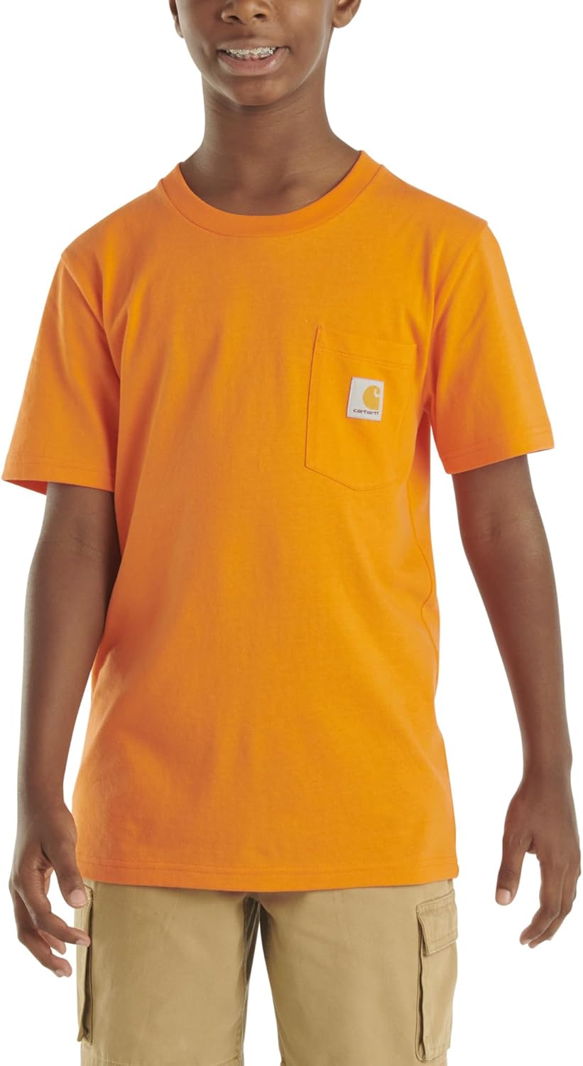 Carhartt Kids' Short Sleeve Pocket T-Shirt Tee Shirt - Image 3