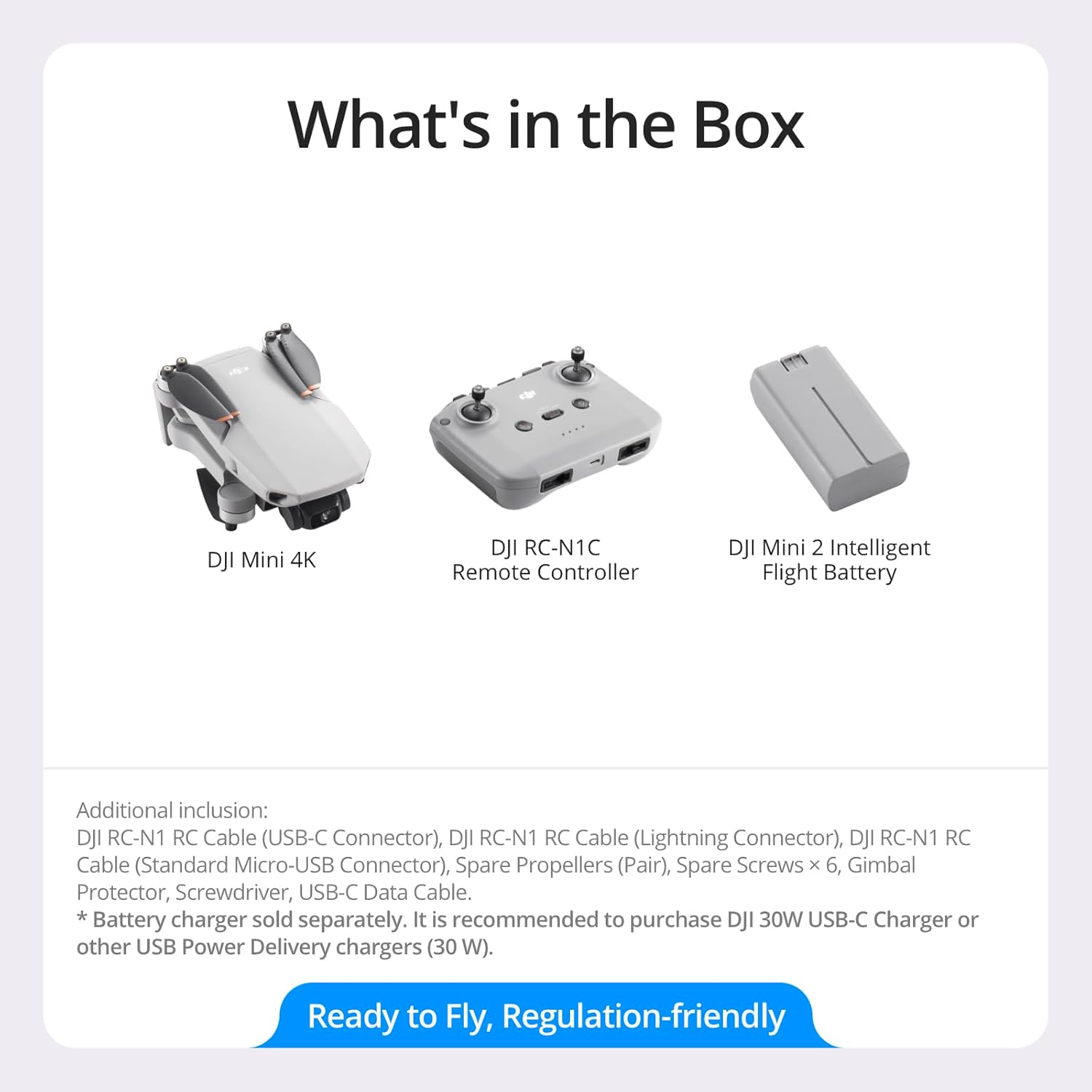 DJI Mini 4K, Drone with 4K UHD Camera for Adults, Under 249 g, 3-Axis Gimbal Stabilization, 10km Video Transmission, Auto Return, Wind Resistance, 1 Battery for 31-Min Max Flight Time - Image 7