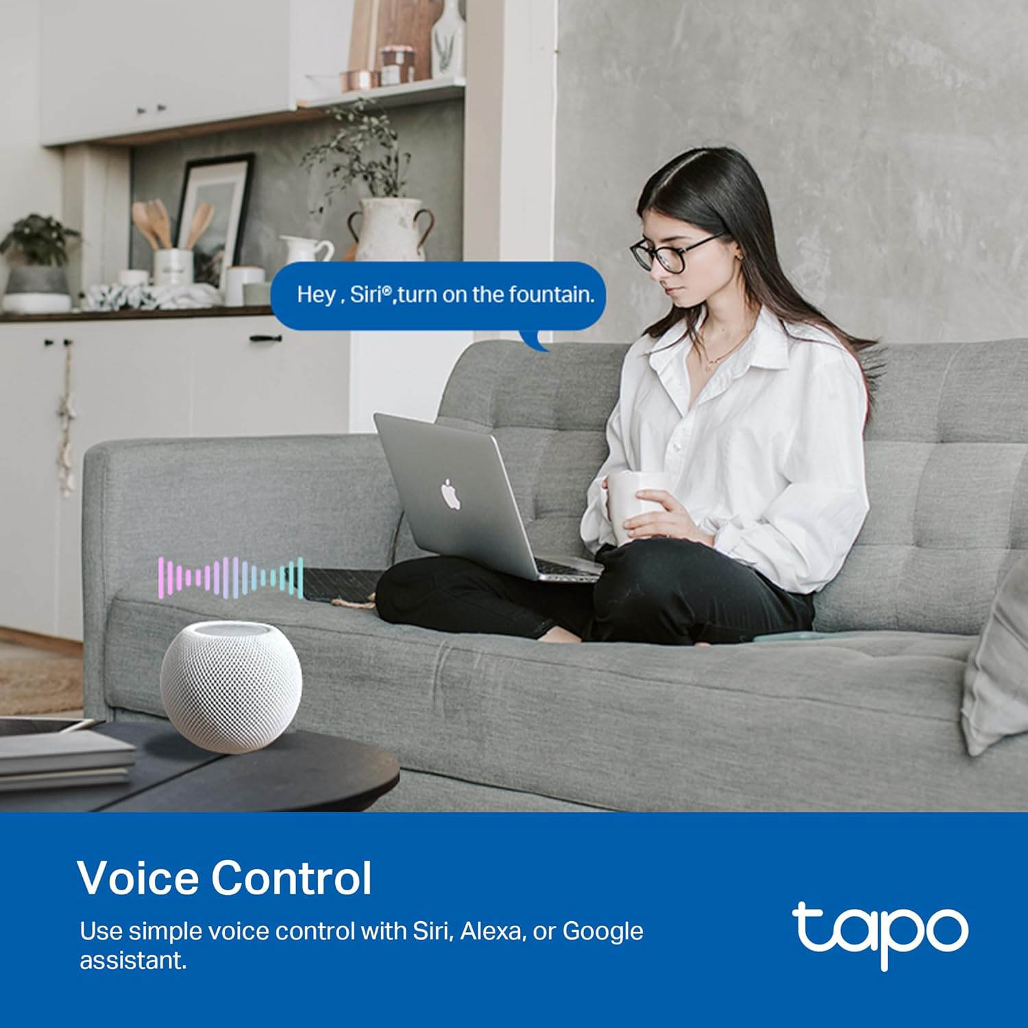 TP-Link Tapo Matter Outdoor Smart Plug, 2 Individual Outlets, IP65 Weather Resistance, Works with Apple Home, Alexa, Google Home, Long Wi-Fi Range, 2.4G Wi-Fi Only, ETL Certified (Tapo P400M) - Image 7