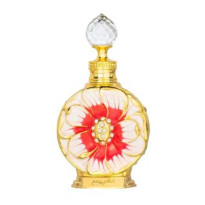 Swiss Arabian Layali Rouge – Luxury Products From Dubai – Long Lasting Personal Perfume Oil Fragrance – A Seductive Signature Aroma – 0.5 Oz