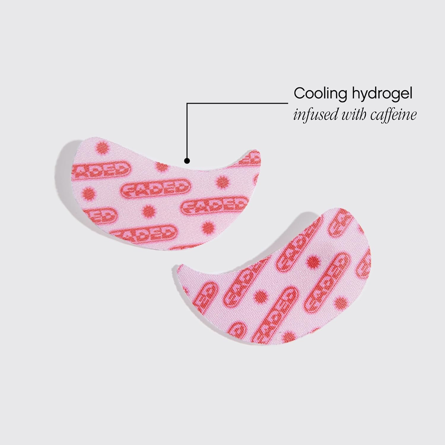 Topicals Faded Brightening Under Eye Masks | Patches to Depuff, Hydrate, Brighten and Cool | Reduce Dark Circles and Fine Lines | Contains Kojic Acid, Caffeine and Niacinamide (Set of 6) - Image 4