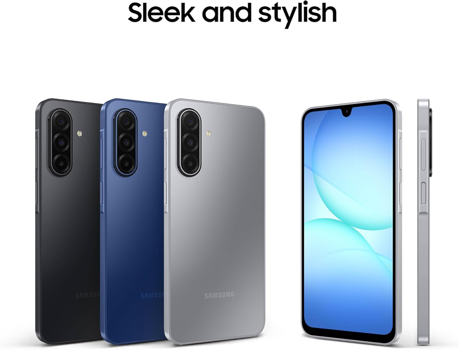 Samsung Galaxy A17 5G Smart Phone, 128GB, Large AMOLED, High-Res Camera, Durable Design, Super Fast Charging, Expandable Storage, Circle to Search, 2025, US 1 Yr Manufacturer Warranty, Black - Image 2