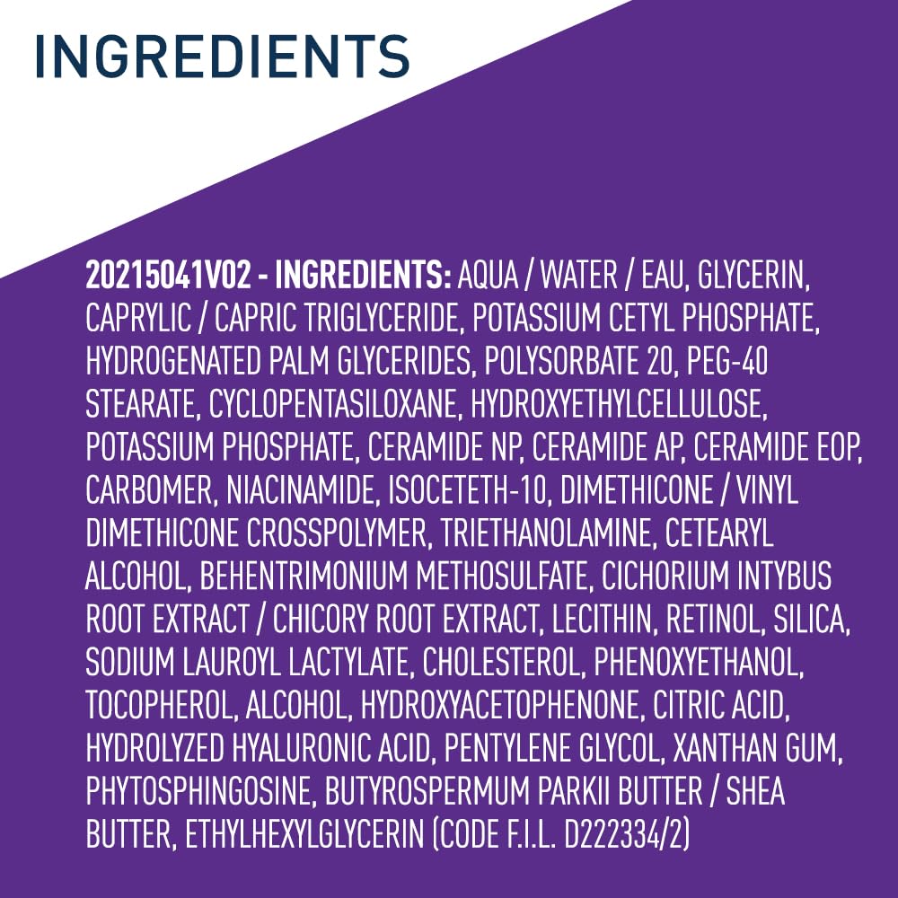 CeraVe Anti Aging Retinol Serum For Face, Encapsulated Retinol With Hyaluronic Acid, Niacinamide & Ceramides, Smooths Wrinkles & Fine Lines, Gentle Skin Brightening Serum, Fragrance Free, 1 Oz - Image 10