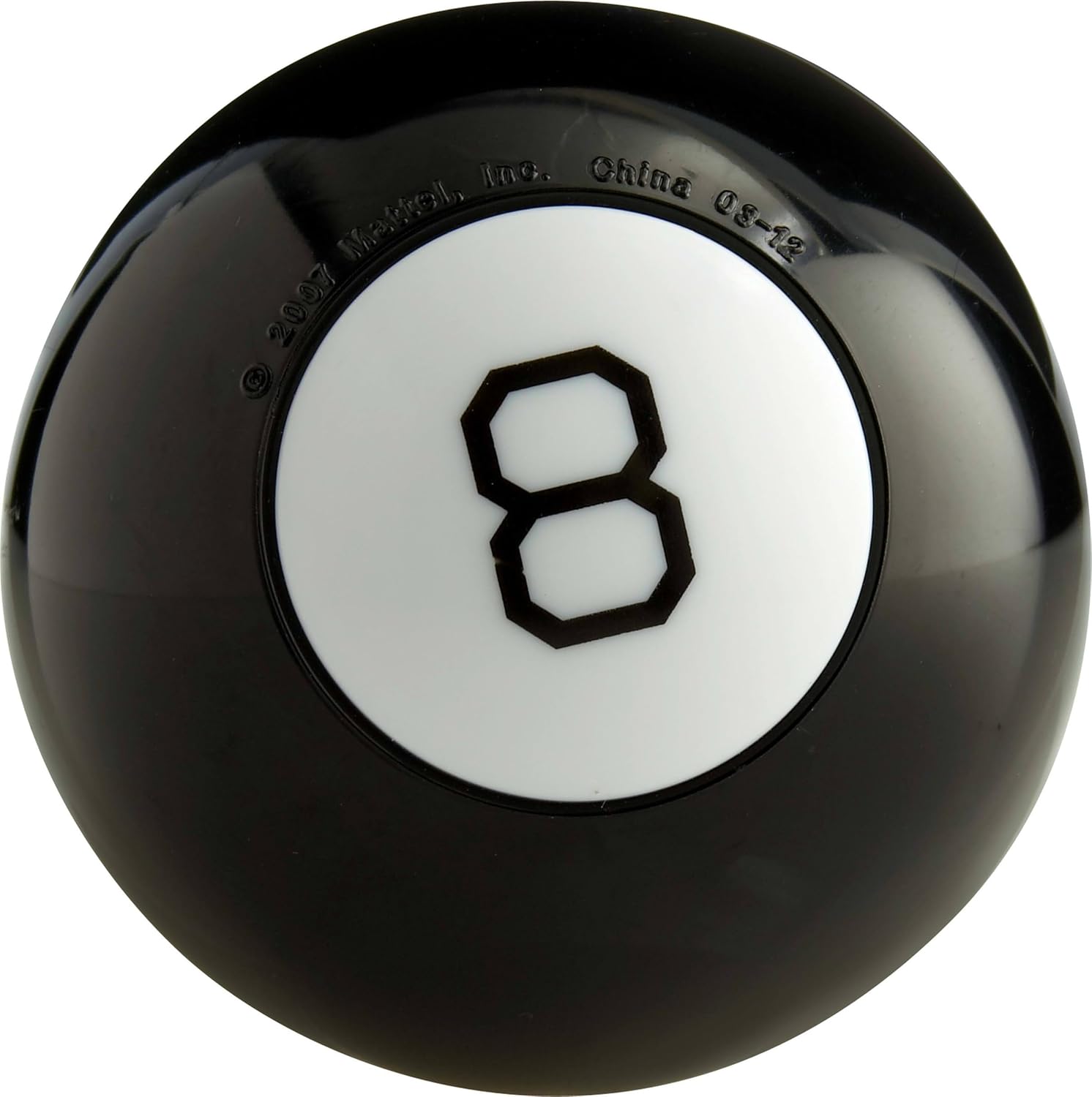 Mattel Games Magic 8 Ball Novelty Fortune-Telling Toy, Retro Look for Kids, Grown-Ups, Families, Parties & Travel (Amazon Exclusive) - Image 2