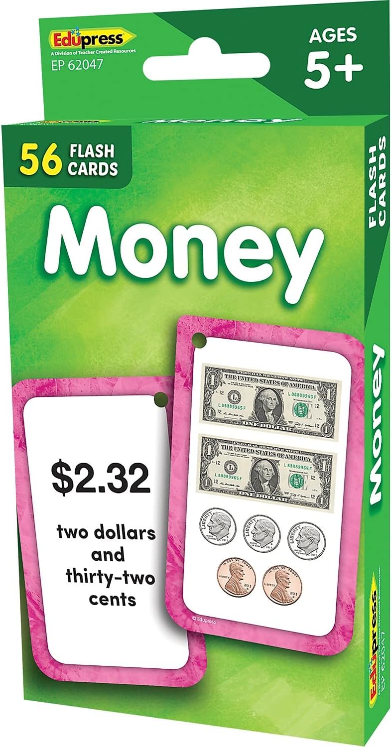 Teacher Created Resources Money Flash Cards (EP62047)