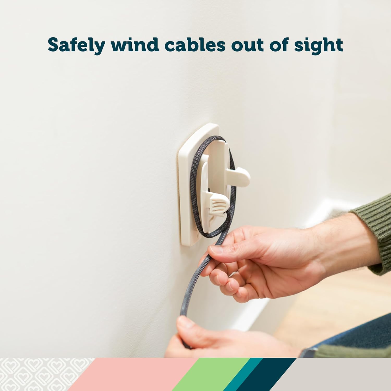Safety 1st Outlet Cover with Cord Shortener for Baby Proofing - Image 3