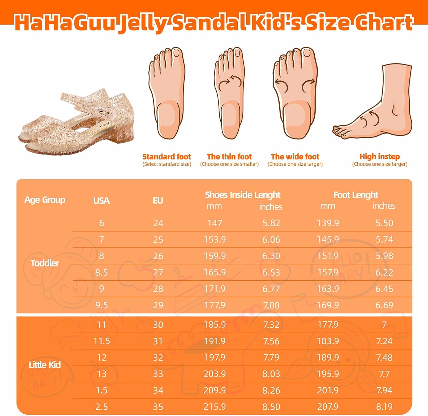 Princess Jelly Flats Shoes Girls Birthday Party Heels Snow Queen Cosplay Costumes Dress Up Sandals For Toddler Little Girls Big Kids - Image 6
