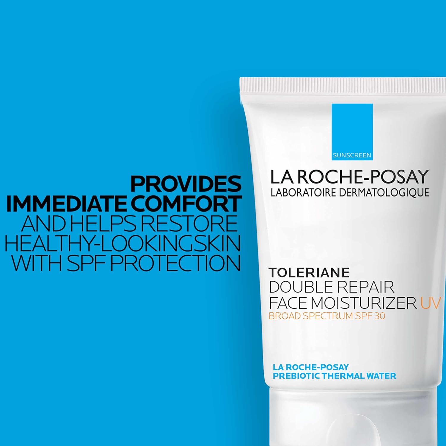La Roche-Posay Toleriane Double Repair UV SPF Moisturizer for Face, Daily Facial Moisturizer with Sunscreen SPF 30, Niacinamide and Glycerin, Oil Free, Moisturizing Sun Protection - Image 4