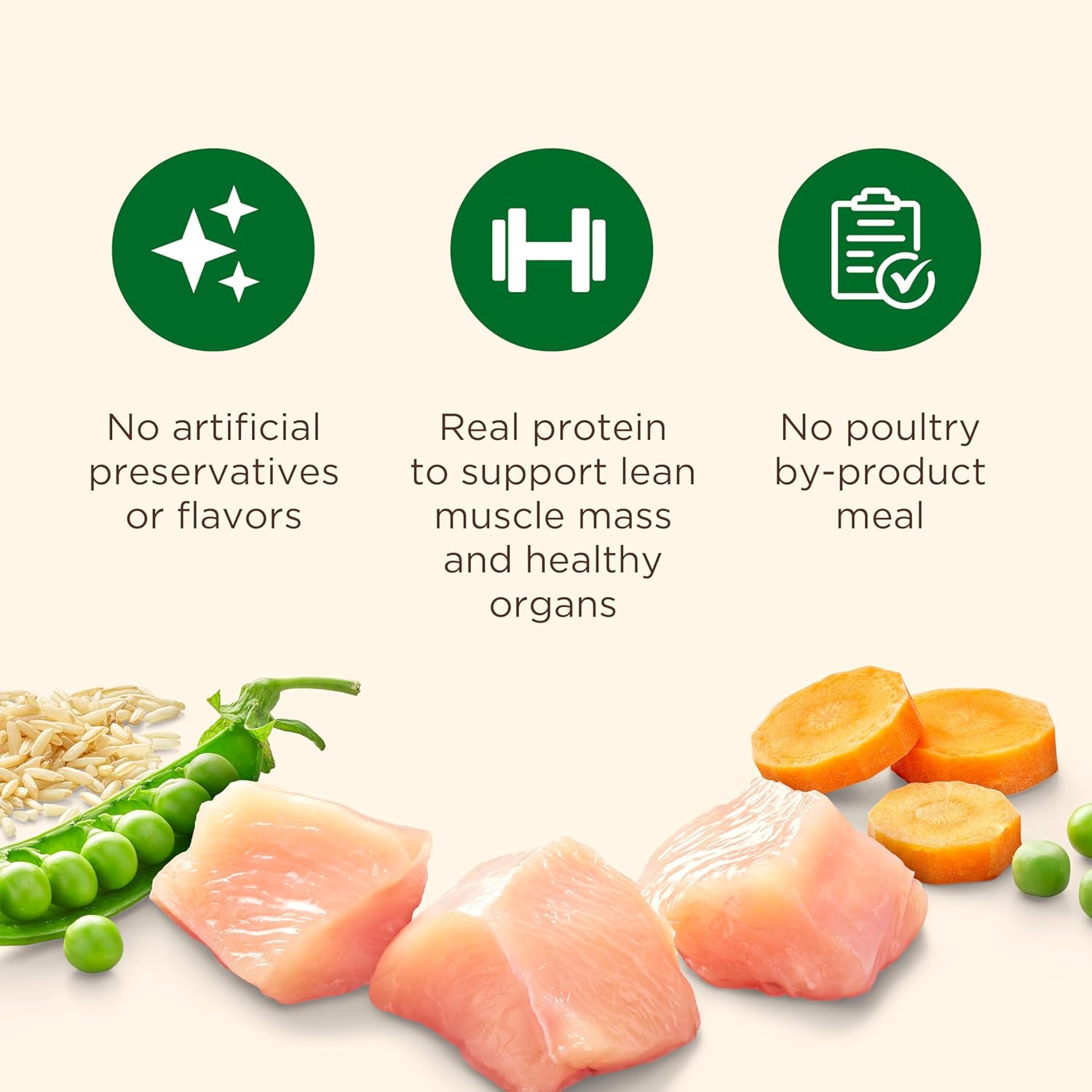 Nutrish Real Chicken & Veggies Recipe Whole Health Blend Dry Dog Food, 28 lb. Bag, Packaging May Vary (Rachael Ray) - Image 5