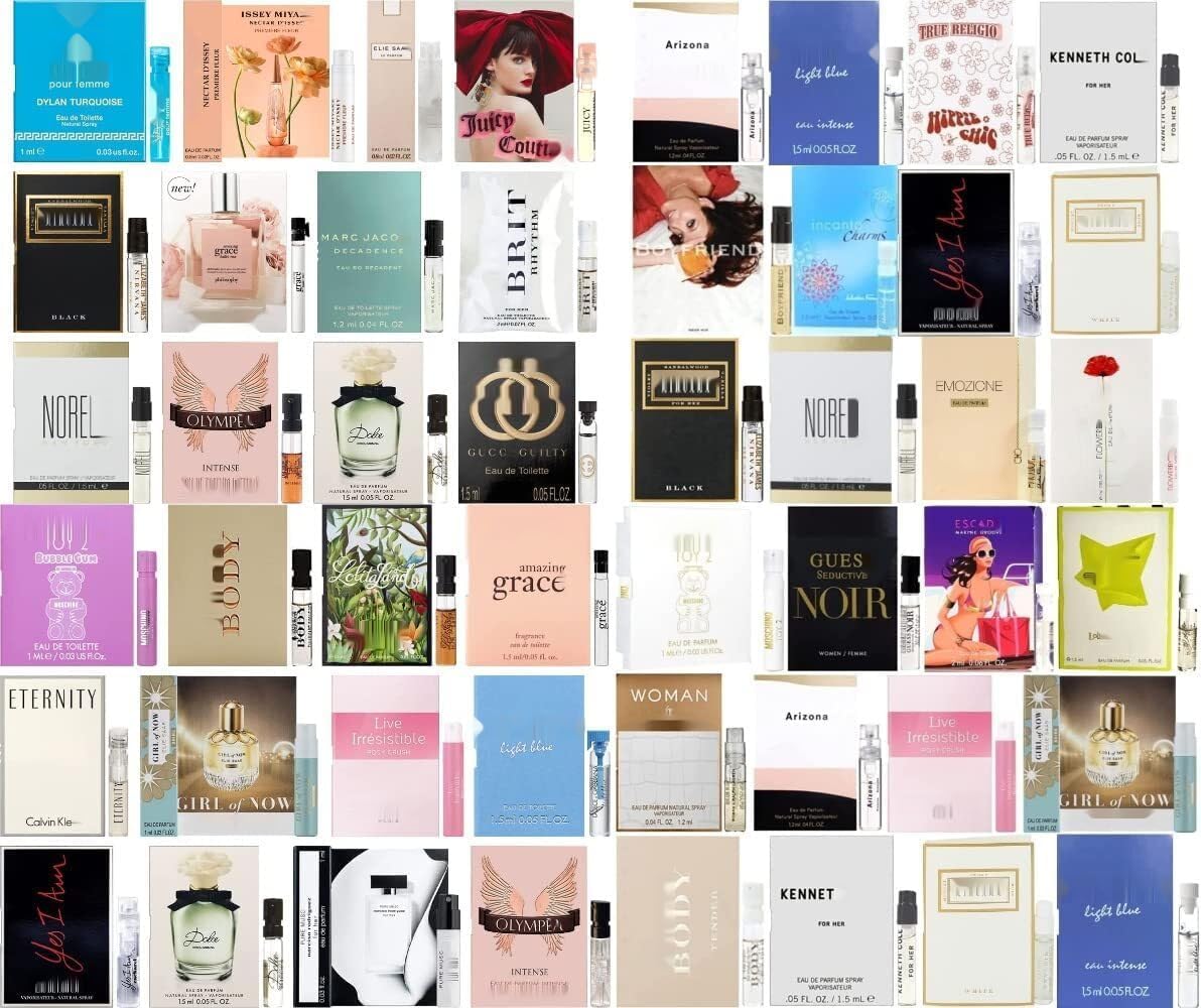 JRoBeauty Perfume High End Fragrance Samples Set for Women - (Pack of 12 Sample Vials) - Image 2