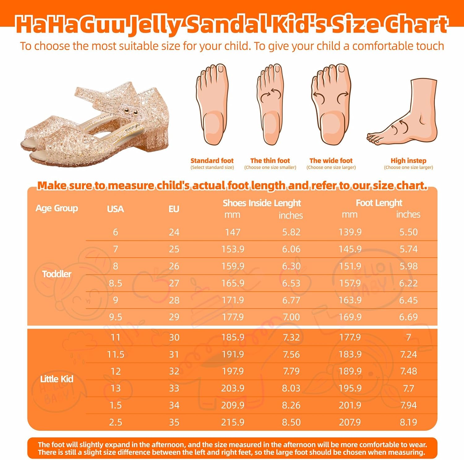 Princess Jelly Flats Shoes Girls Birthday Party Heels Snow Queen Cosplay Costumes Dress Up Sandals For Toddler Little Girls Big Kids - Image 8
