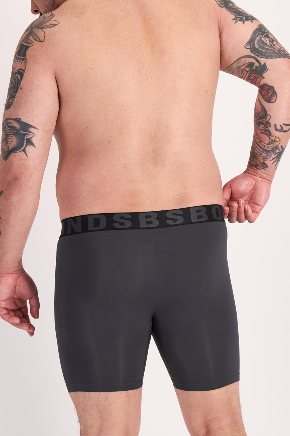 Bonds Men's Underwear Anti-Chafing Boxer Briefs Pack, Chafe Off Men's Boxer Briefs, Viscose/Bamboo Underwear for Men - Image 3