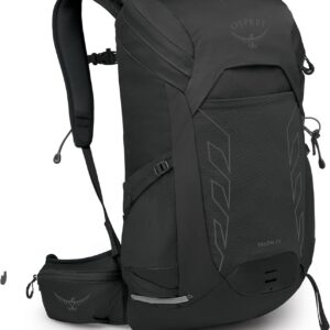 Osprey Talon 26L Men’s Lightweight Hiking Backpack – Daypack for Travel & Camping, Black/Coal Grey