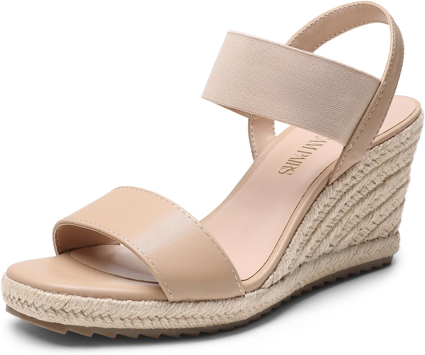 DREAM PAIRS Womens Open Toe Espadrilles Dressy Platform Sandals Slip on Elastic Ankle Strap Wedges Sandals DREAM PAIRS Womens Open Toe Espadrilles Dressy Platform Sandals Slip on Elastic Ankle Strap Wedges Sandals