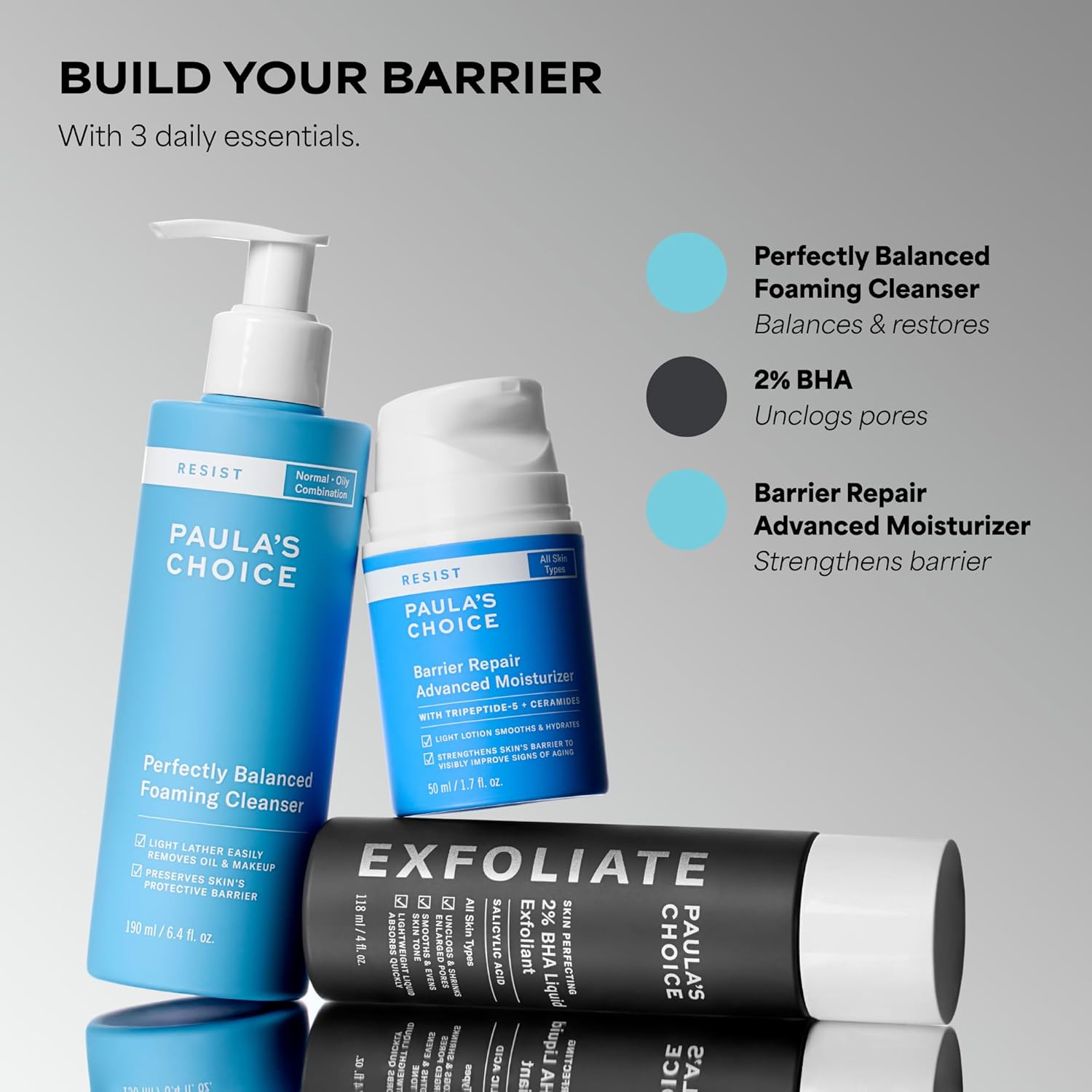Paula's Choice RESIST Perfectly Balanced Foaming Facial Cleanser, Face Cleanser with Hyaluronic Acid & Aloe, Anti-Aging Face Wash, Large Pores & Oily Skin, Fragrance-Free - Image 6