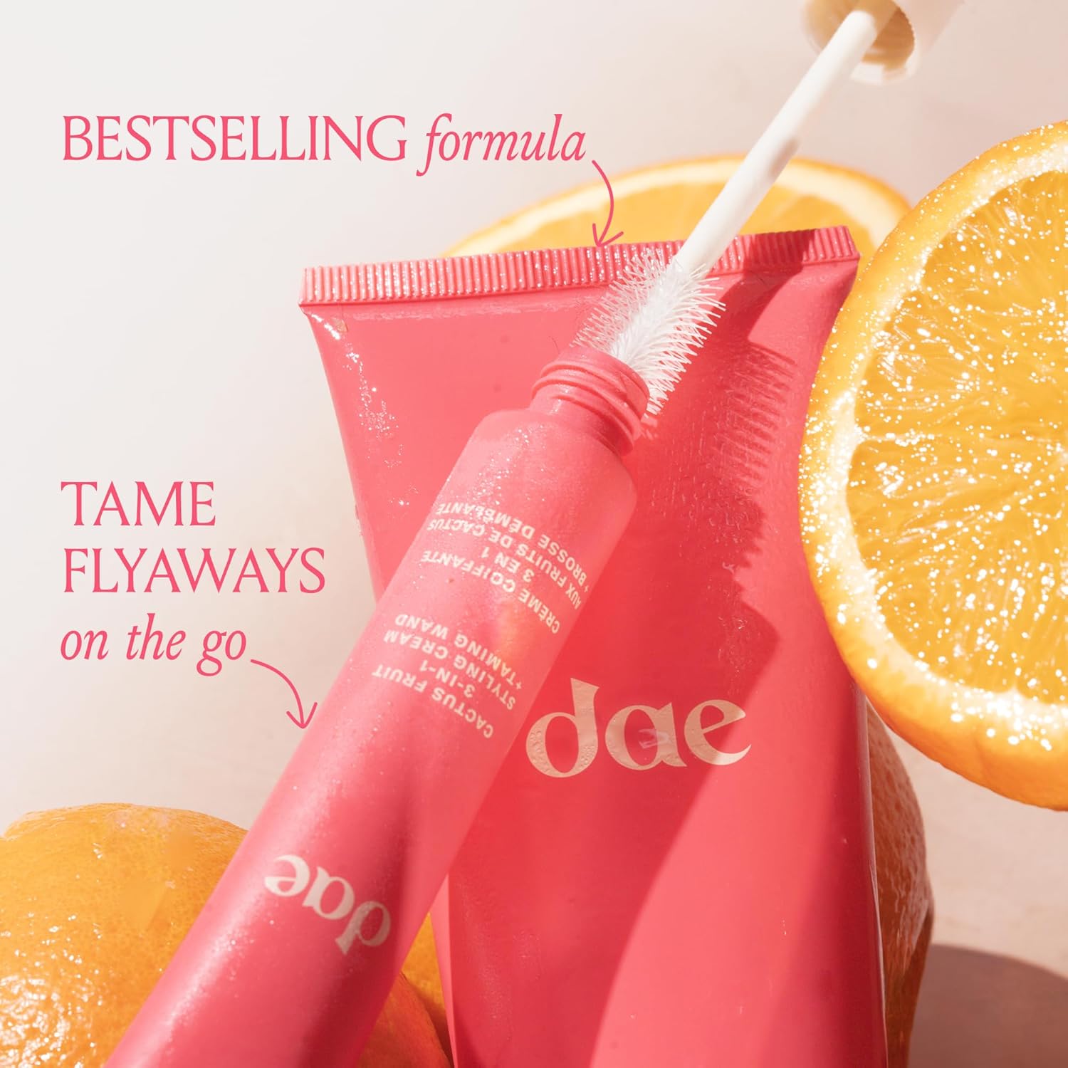 DAE Cactus Fruit 3-In-1 Styling Cream & Taming Wand - Tame Flyaways, Smooth Frizz, Style Edges (0.6 oz.) - Image 4