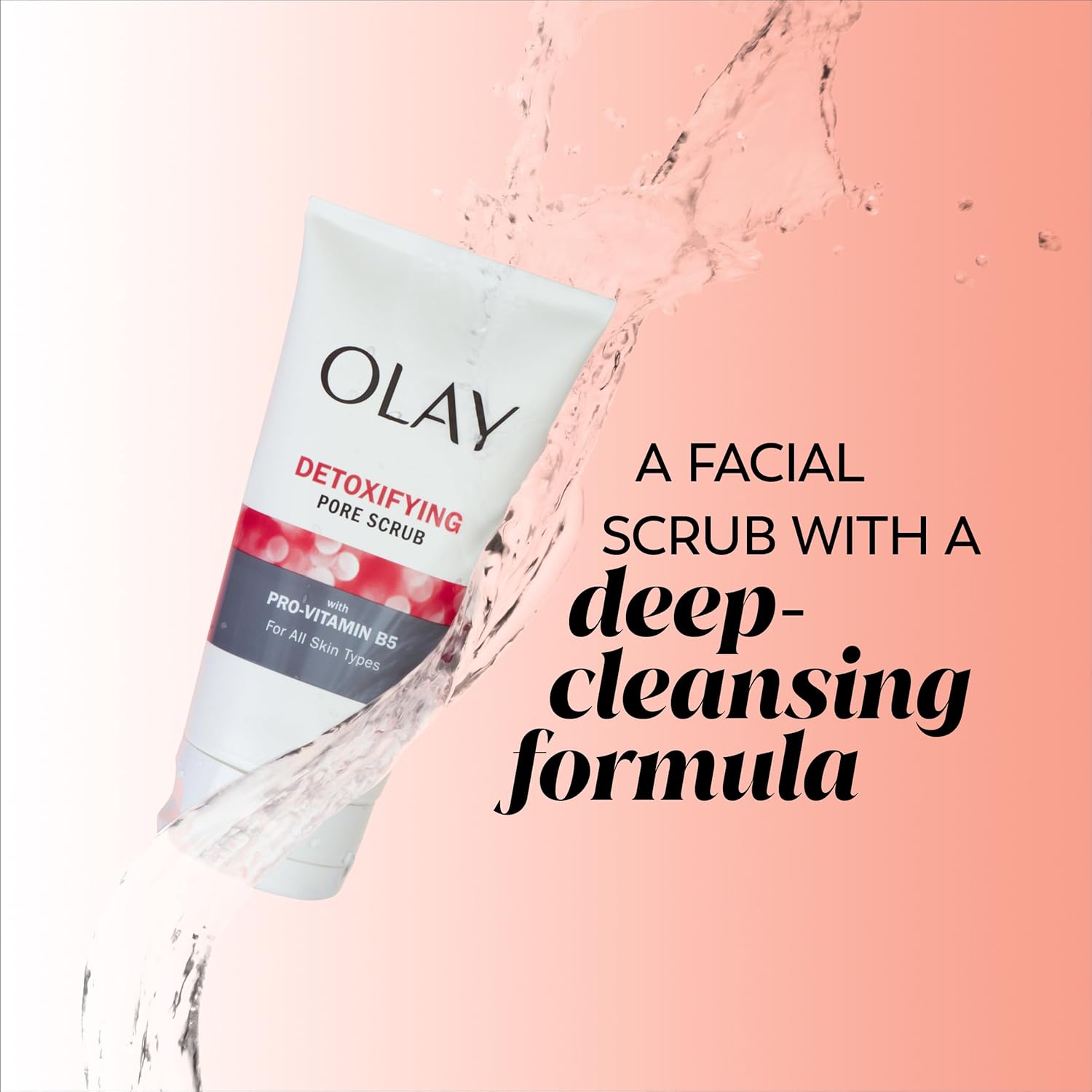 Olay Face Wash Regenerist Advanced Anti-Aging Pore Scrub Cleanser (5.0 Oz) and Micro-Sculpting Face Moisturizer Cream (1.7 Oz) Skin Care Duo Pack, Total 6.7 Ounces - Image 5