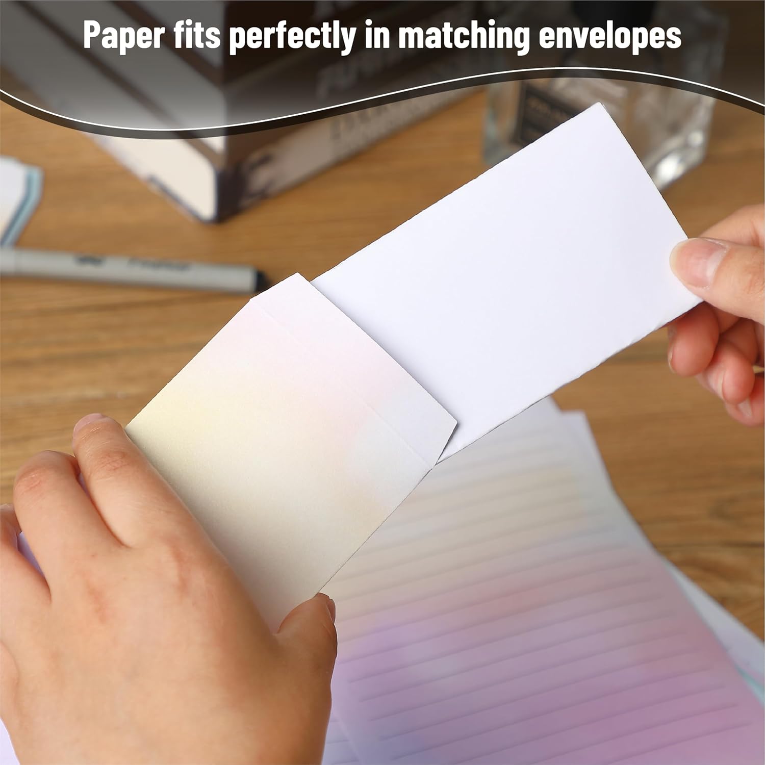 Mr. Pen- Stationery Writing Paper Set with Envelopes, 8.18" x 5.5", 30 Letter Sheets & 18 Envelopes, Smooth Printable Letter Paper for Handwritten Notes, Personal Letters, Invitations, Office & Home - Image 6
