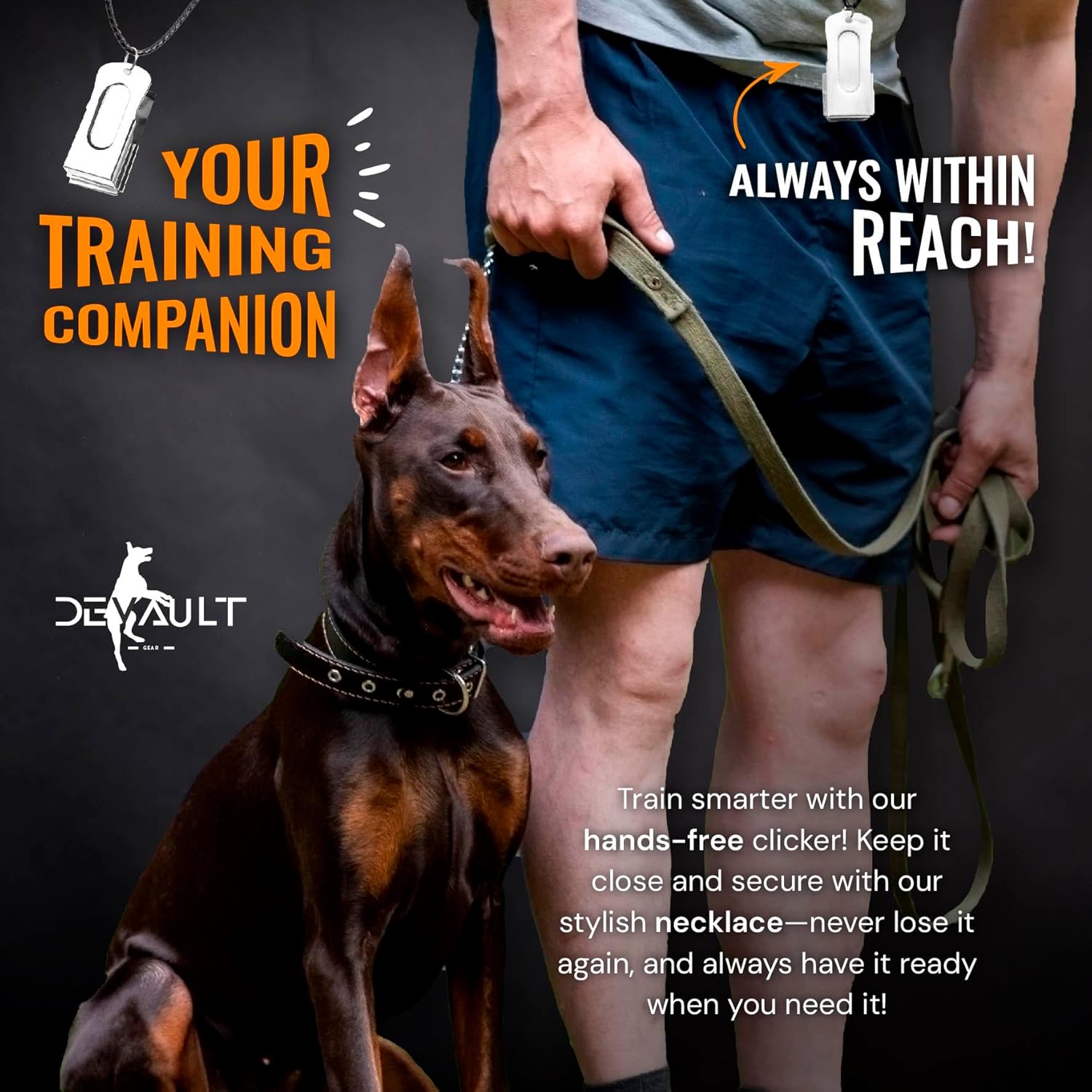 Metal Clickers for Dog Training – White Dog Clicker for Training with Loud Crisp Sound for Behaviour Reward – Brass Style with Magnetic Clasp and Velvet Pouch – 1 Unit Pet Clicker - Image 6