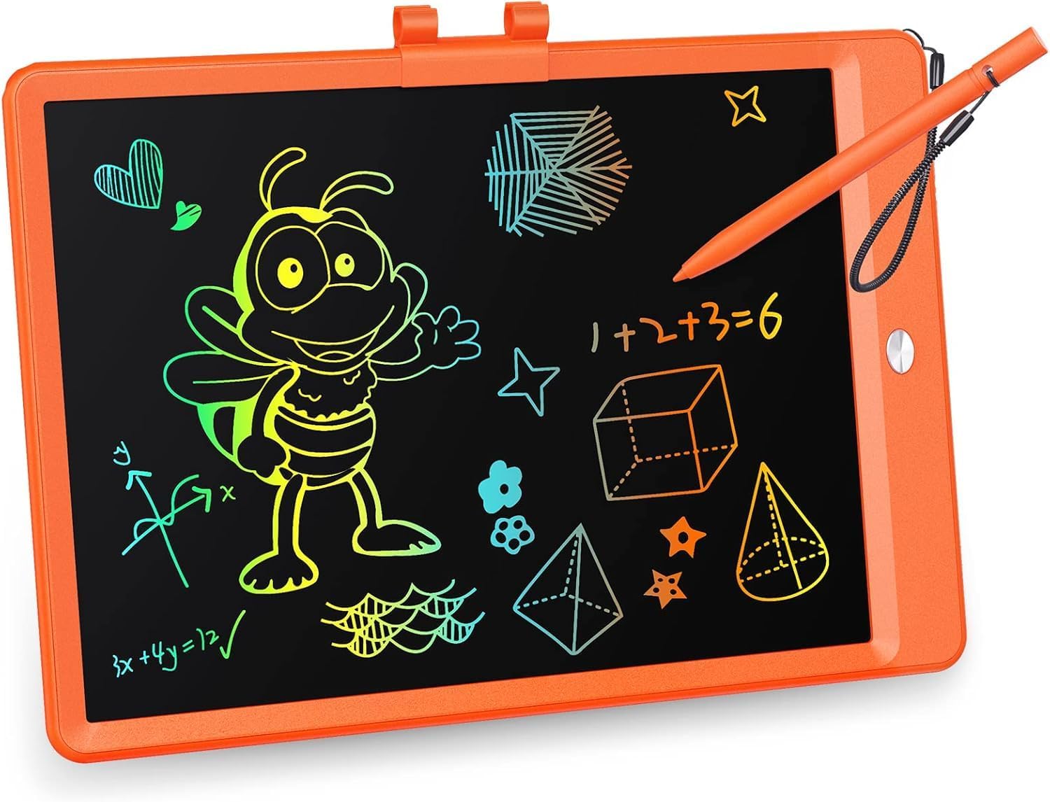 KOKODI LCD Writing Tablet, 10 Inch Colorful Doodle Board Drawing Tablet, Erasable Reusable Electronic Drawing Pads, Educational and Learning Toy for 3-6 Years Old Boy and Girls KOKODI LCD Writing Tablet, 10 Inch Colorful Doodle Board Drawing Tablet, Erasable Reusable Electronic Drawing Pads, Educational and Learning Toy for 3-6 Years Old Boy and Girls